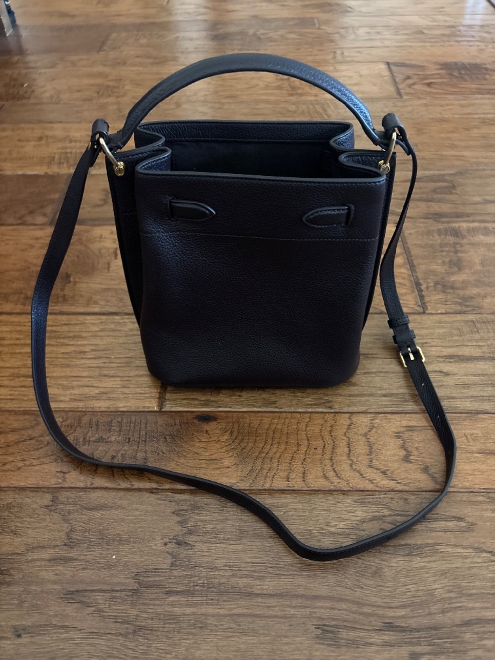 Mulberry Islington Bucket Ebony Small Classic Grain - Picture 6 of 8